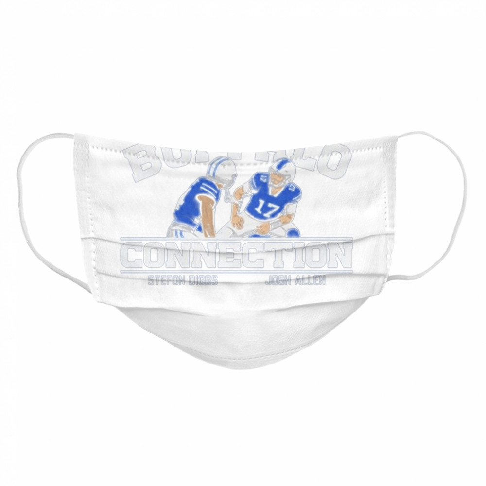The Buffalo Connection Stefon Diggs and Josh Allen Cloth Face Mask