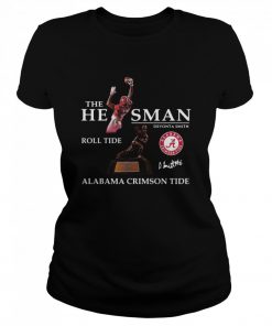 The He Man Devonta Smith Roll Tide Alabama Crimson Tide Signature  Classic Women's T-shirt