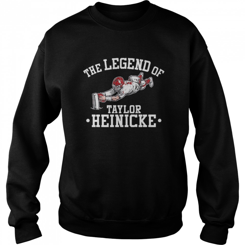 The Legend Of Taylor Heinicke Unisex Sweatshirt