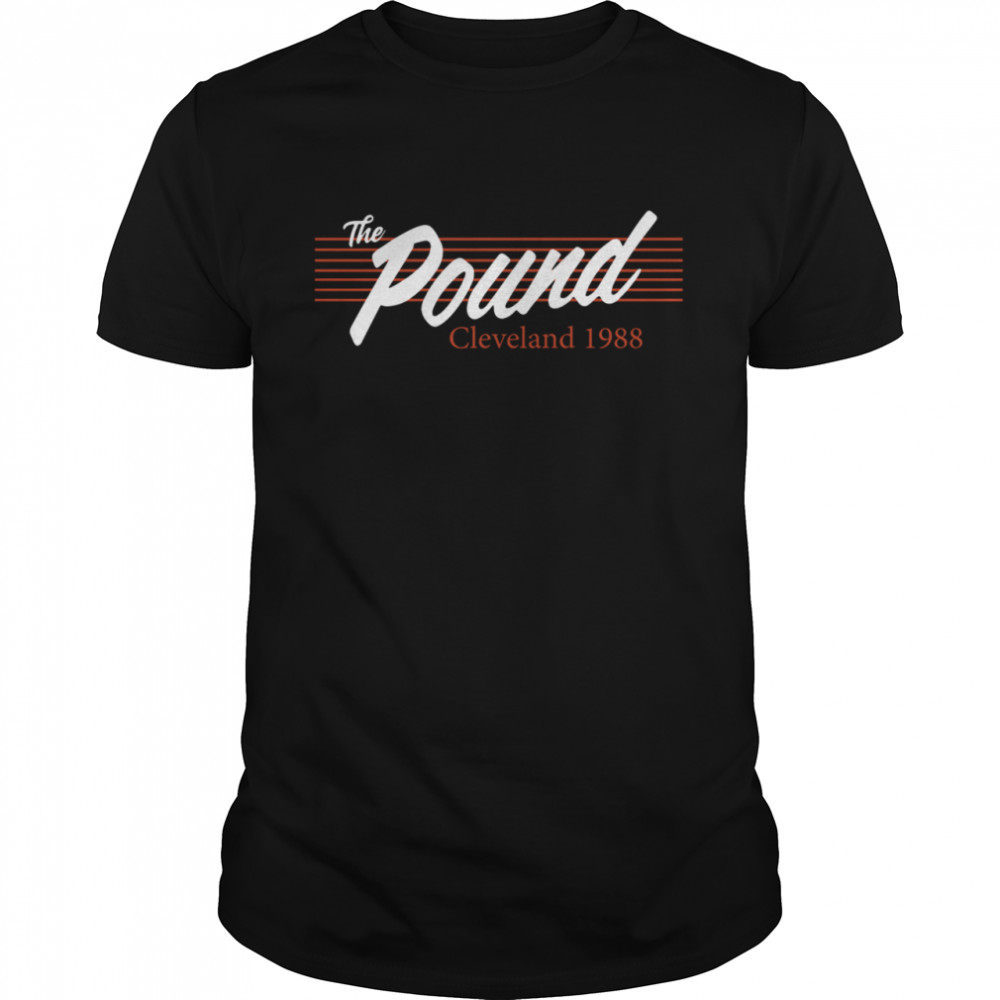 The Pound Cleveland 1988 shirt