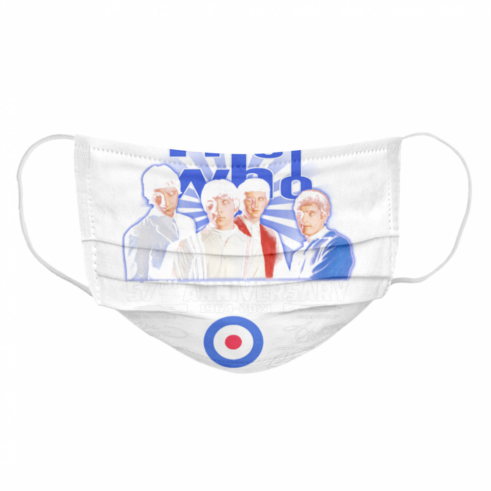 The Who 57th Anniversary Cloth Face Mask