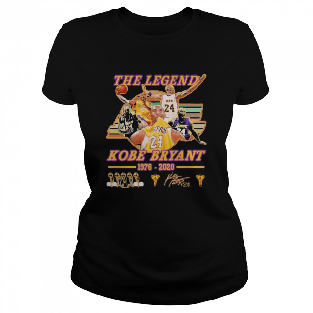 The legend kobe bryant 1978 2020 Classic Women's T-shirt
