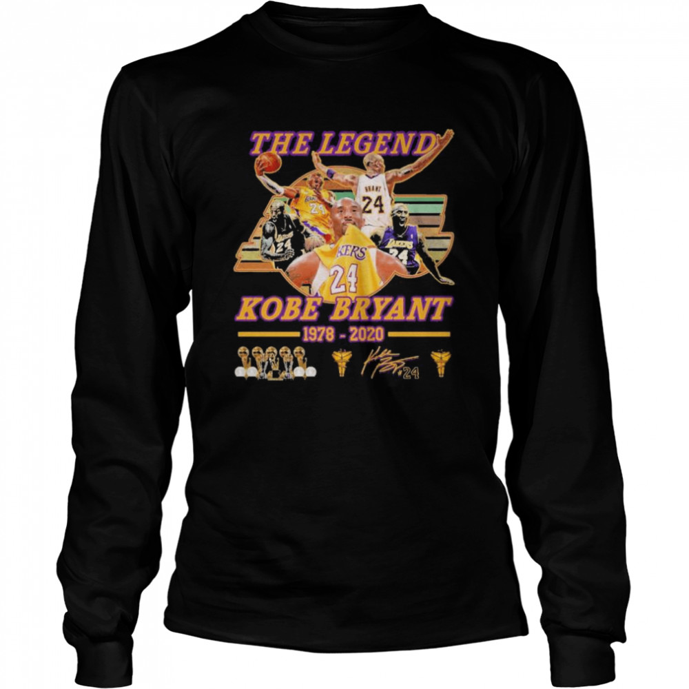 The legend kobe bryant 1978 2020 Long Sleeved T-shirt