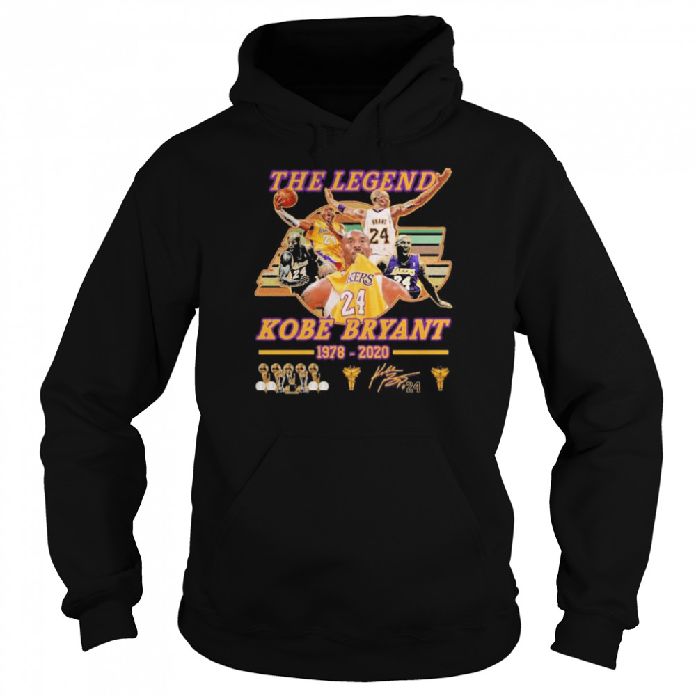 The legend kobe bryant 1978 2020 Unisex Hoodie