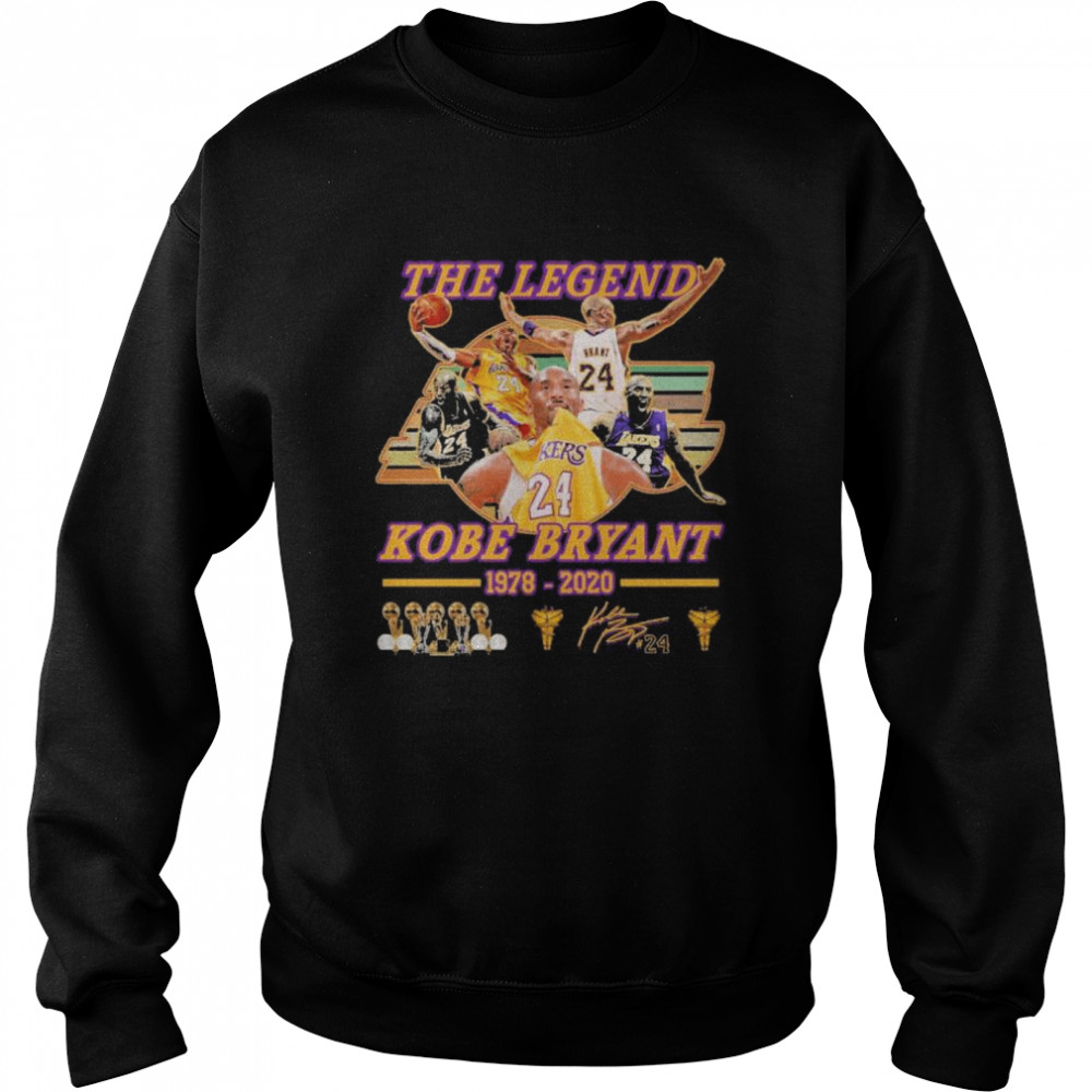 The legend kobe bryant 1978 2020 Unisex Sweatshirt