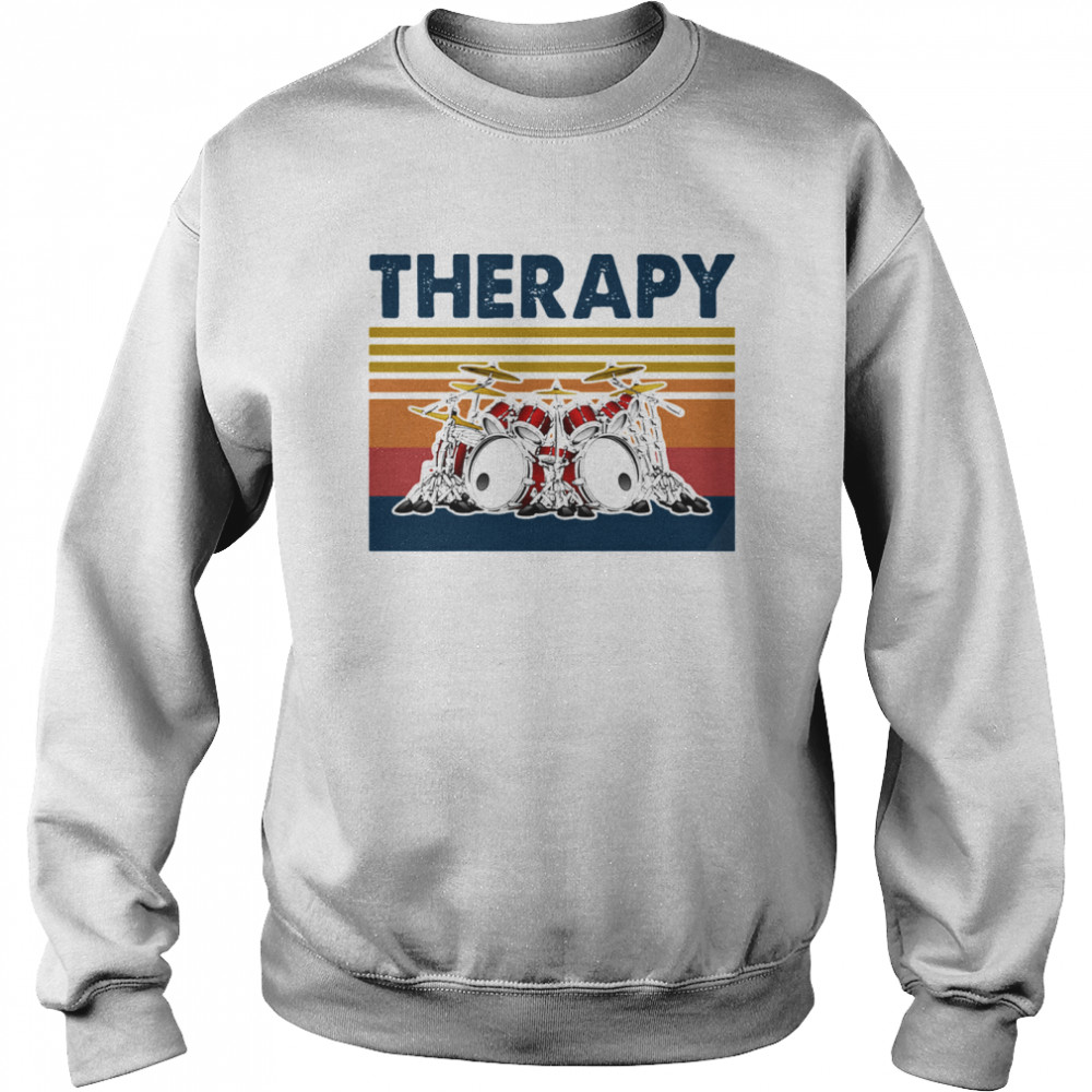 Therapy Drum Band Music Vintage Unisex Sweatshirt