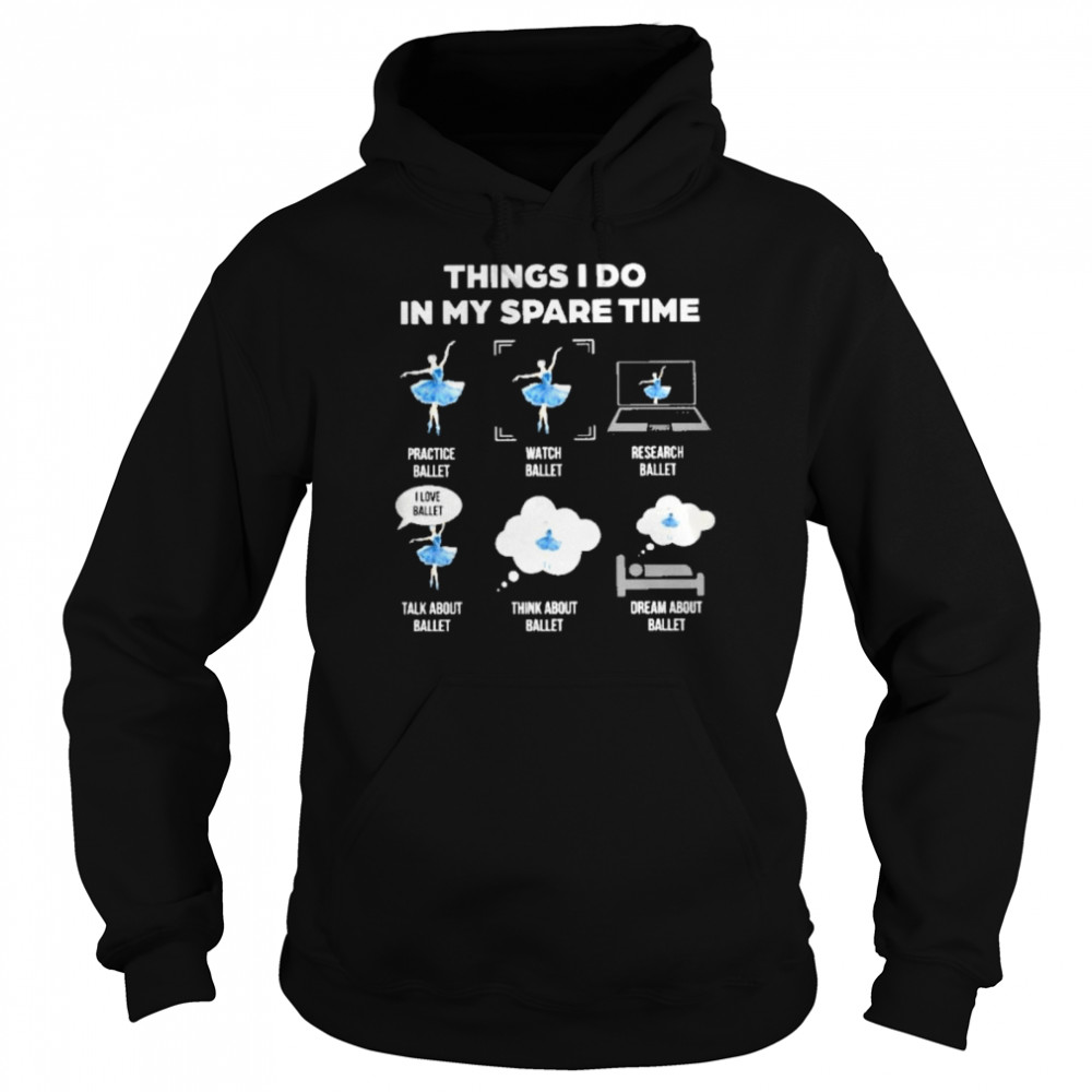 Things I do in my spare time Unisex Hoodie