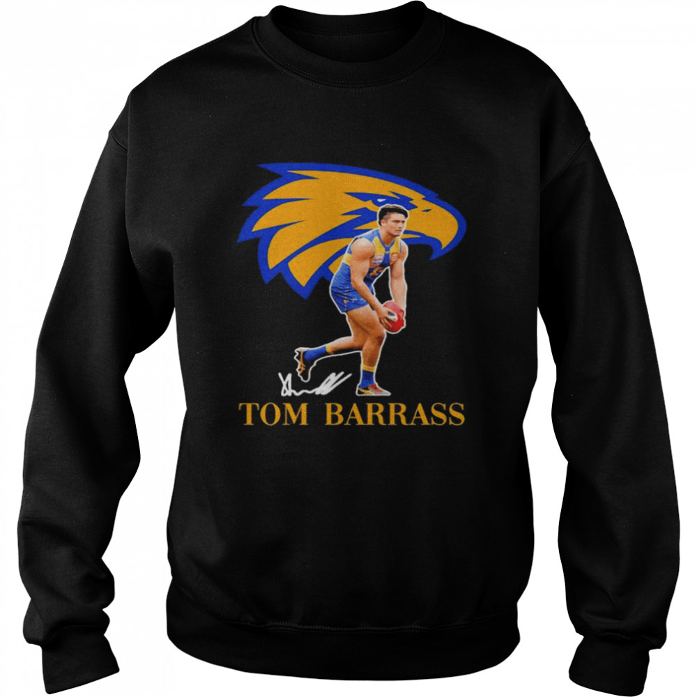 Tom Barrass Player Of Team Philadelphia Eagles Football Signature Unisex Sweatshirt