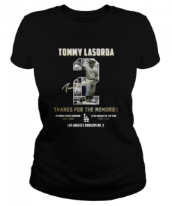 Tommy Lasorda 2 Thank You For The Memories Signature  Classic Women's T-shirt