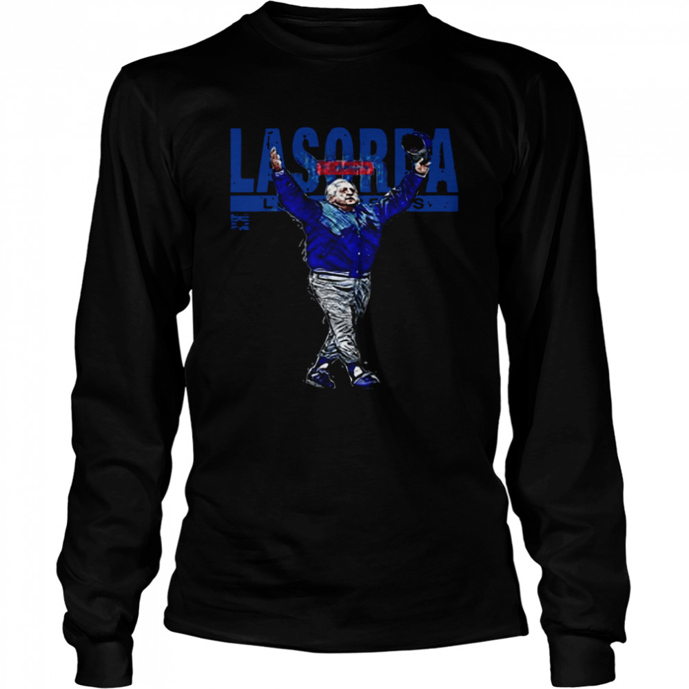 Tommy Lasorda Los Angeles Dodgers Long Sleeved T-shirt
