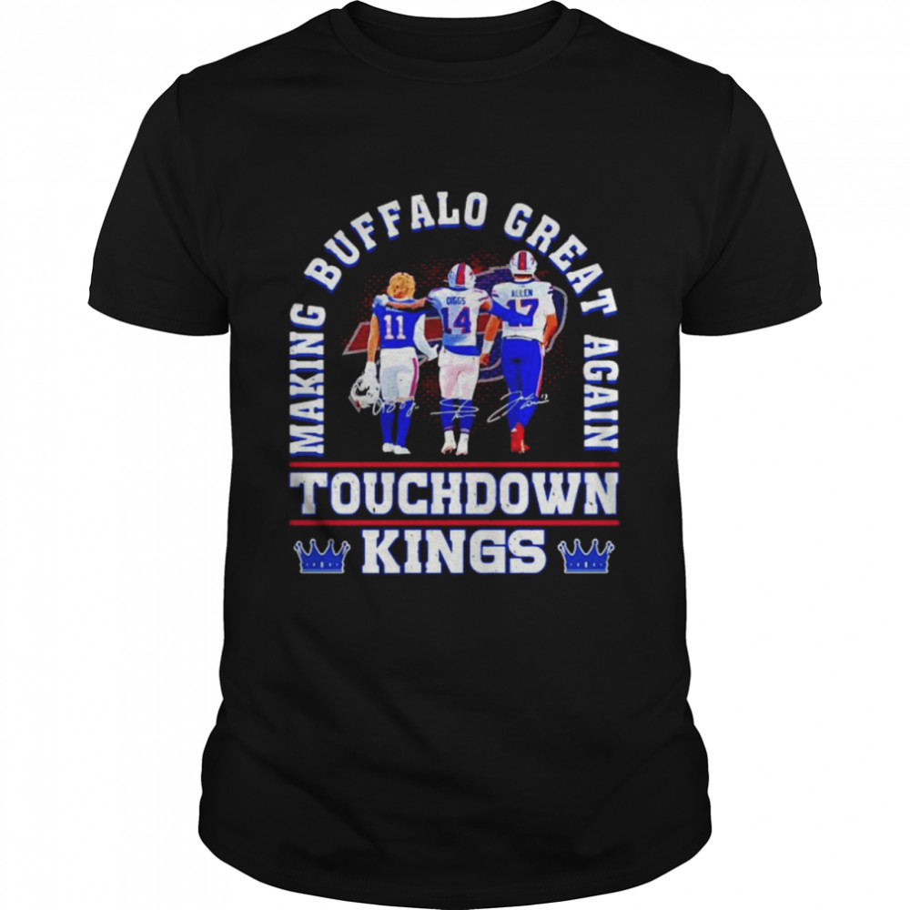 Touchdown Kings Making Buffalo Great Again Football shirt