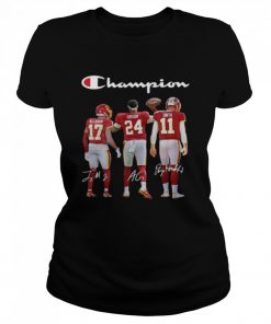 Washington Redskins Champion Terry Mclaurin 17 Antonio Gibson 24 Alex Smith 11 2021  Classic Women's T-shirt