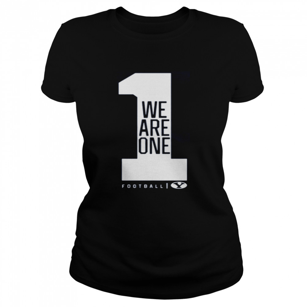 We Are One BYU Football Gift Classic Women's T-shirt