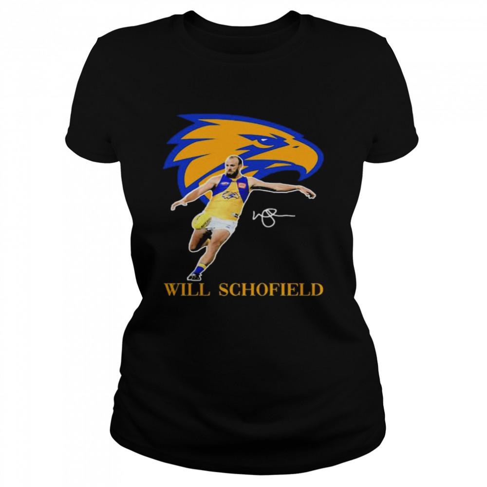 Will Schofield Player Of Team Philadelphia Eagles Football Signature Classic Women's T-shirt