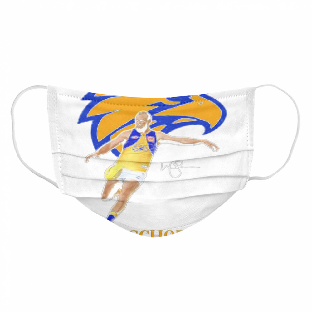 Will Schofield Player Of Team Philadelphia Eagles Football Signature Cloth Face Mask