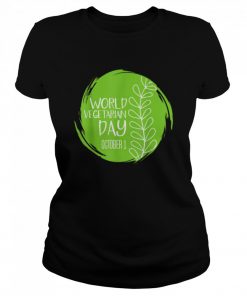 World Vegetarian Day October 1st Food Kale Love Save Animal  Classic Women's T-shirt