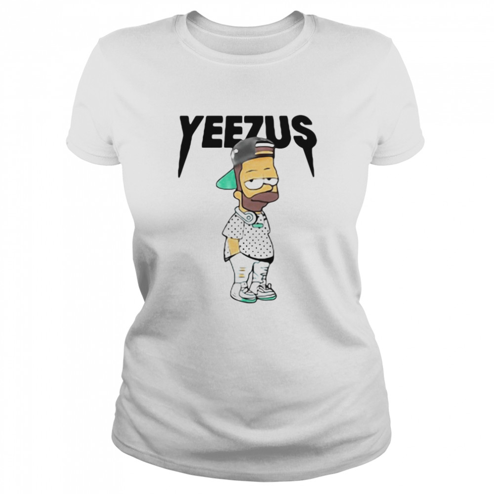 Yeezus Bart Simpson Classic Women's T-shirt