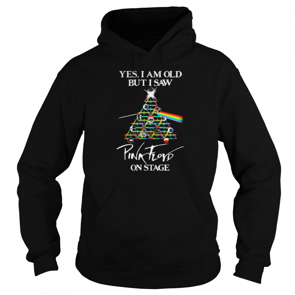 Yes I Am Old But I Saw Pynk Floyd Rainbow On Stage Unisex Hoodie