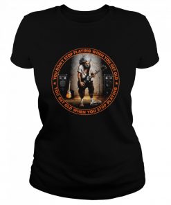 You Don’t Stop Playing When You Get Old You Get Old When You Stop Playing  Classic Women's T-shirt