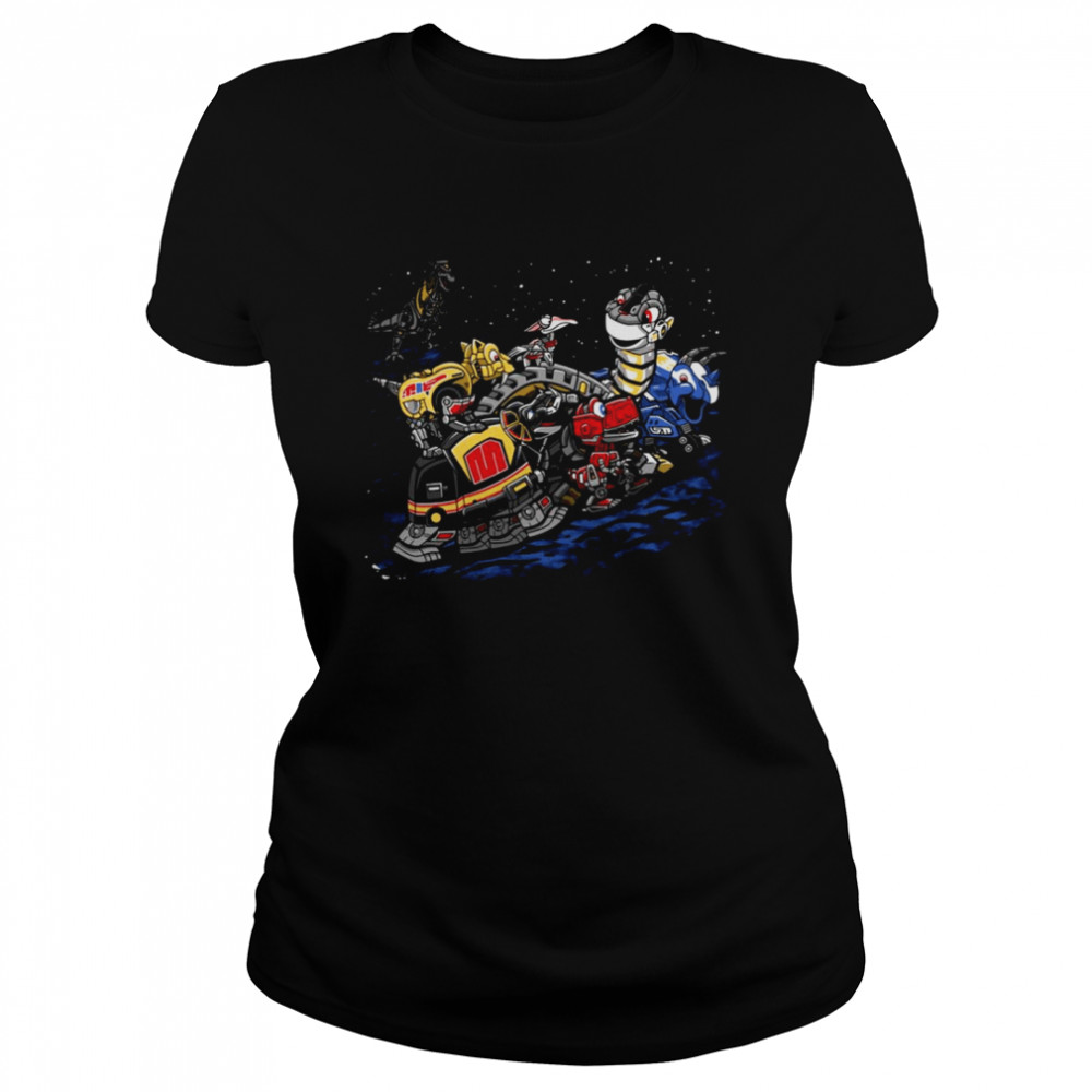 Zords before time Powers Ranger Classic Women's T-shirt