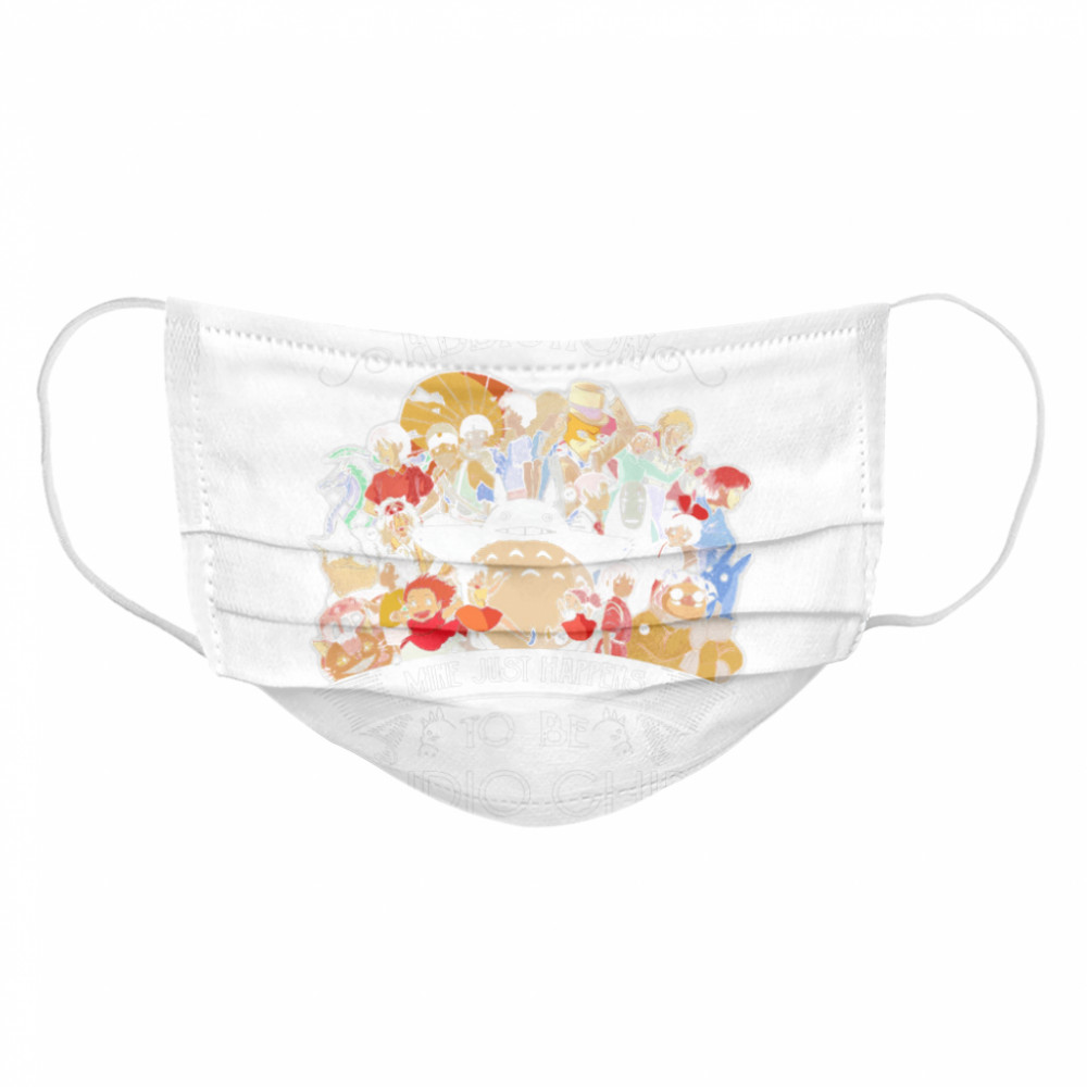 everybody has an addiction mine just happens to be Studio Ghibli Cloth Face Mask