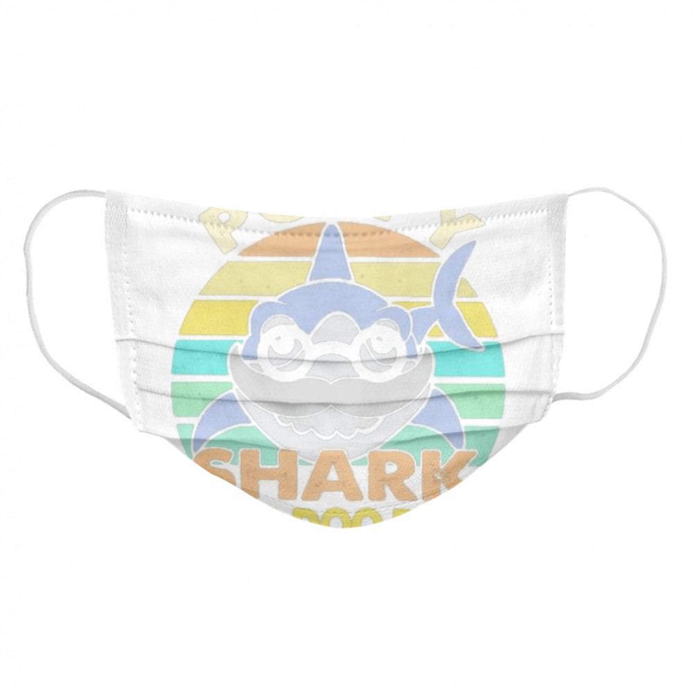 poppy shark doo doo doo vintage Cloth Face Mask