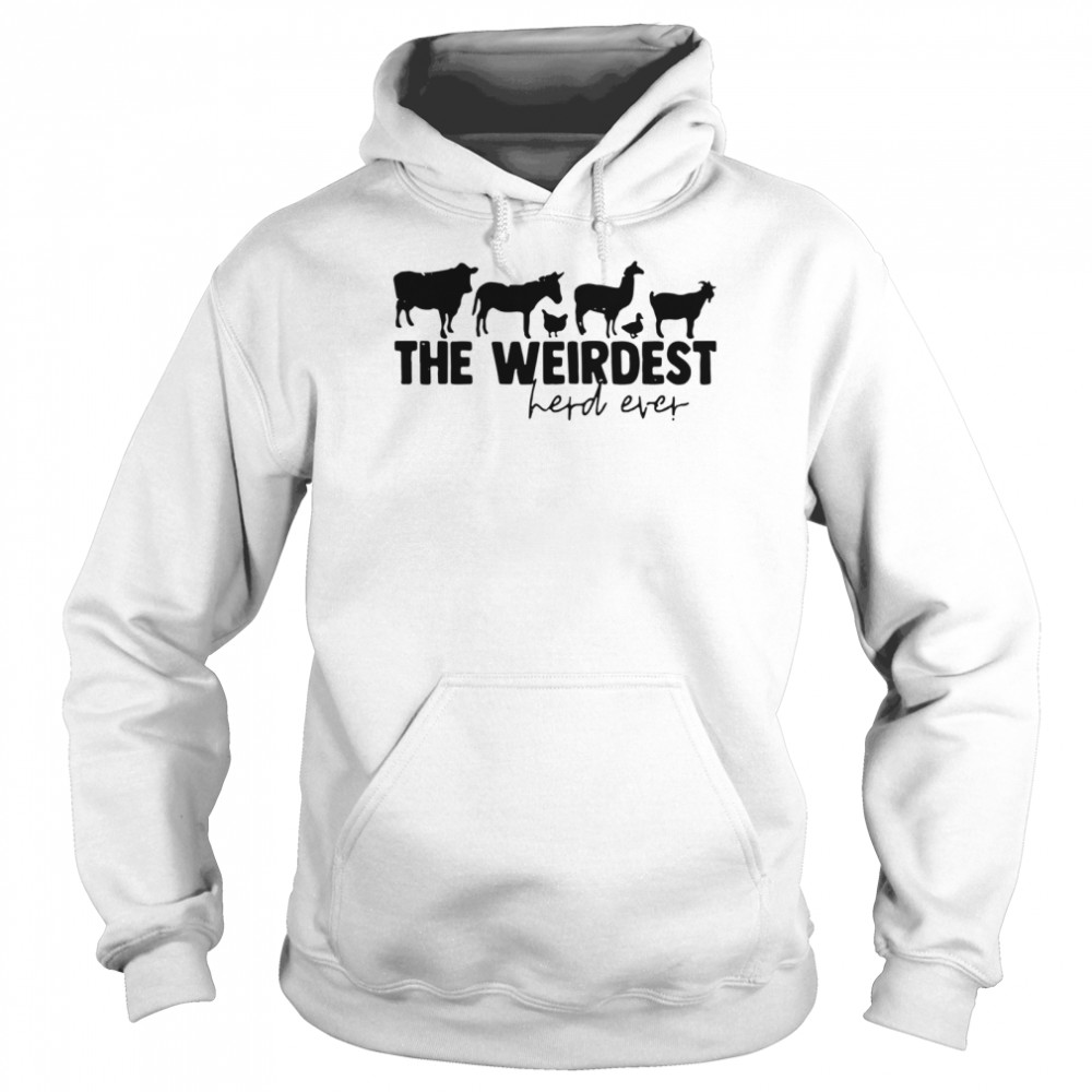 the weirdest herd ever Unisex Hoodie