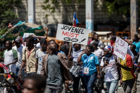 Haitians march in favor of constitution as it turns 34 and president seeks overhaul