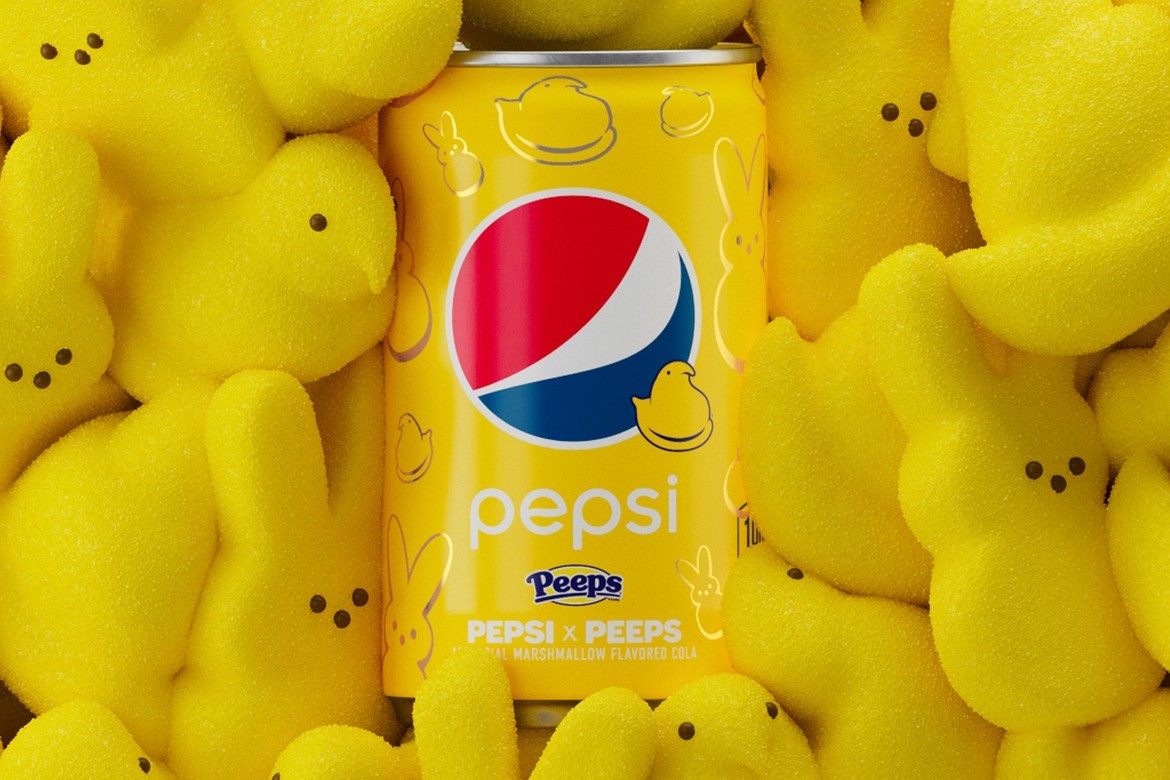 PEPSI IS LAUNCHING PEEPS-FLAVORED SODA FOR EASTER
