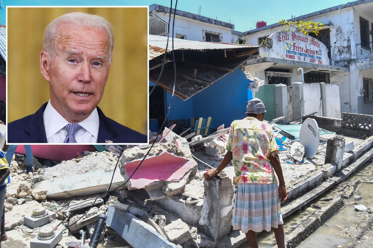 Biden pledges ‘immediate’ US help for Haiti following earthquake
