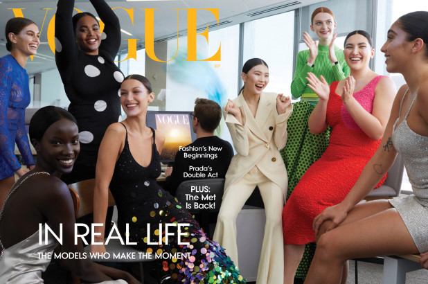 Vogue shot its September cover at the office