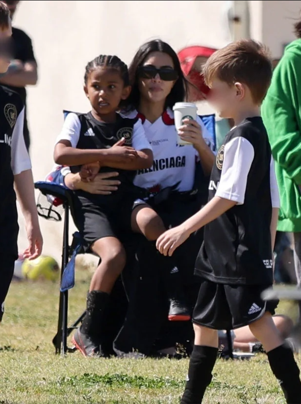 Kim Kardashian and Saint West