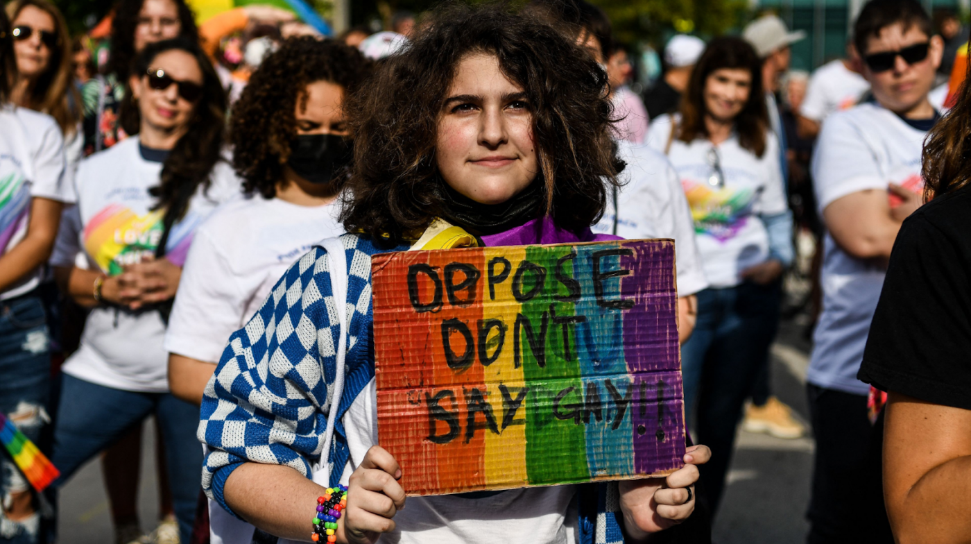 LGBT Crisis Lines & Groups Supporting Queer Kids in the Wake of “Don’t Say Gay” & Anti-Trans Bills