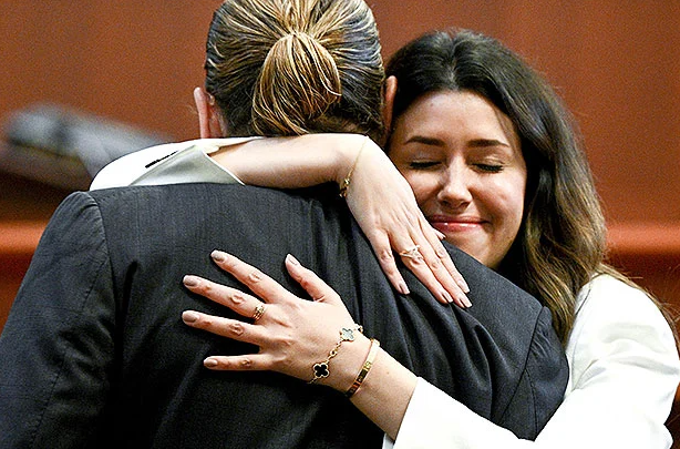 Johnny Depp & Camille Vasquez
