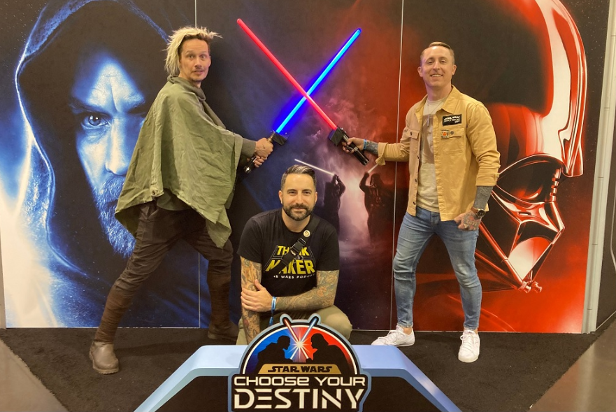 Talking Star Wars with the Hosts of “Thank the Maker A Star Wars Podcast” (at Star Wars Celebration 2022)