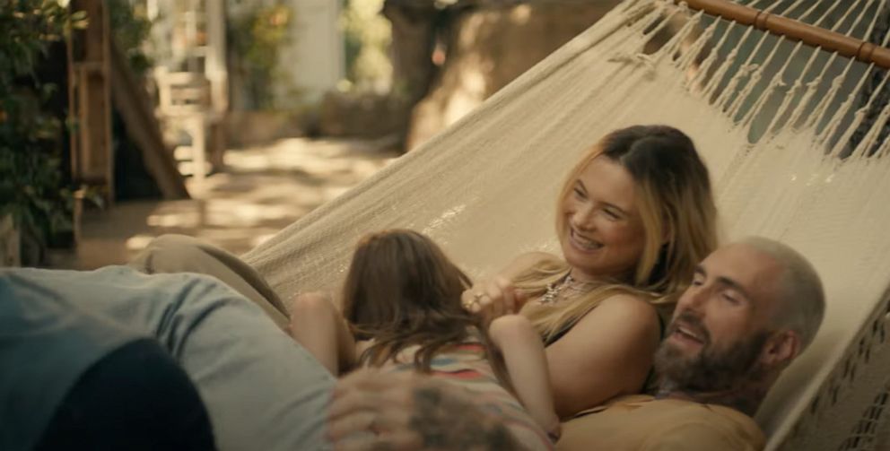 Adam Levine appears with his family in new Maroon 5 music video