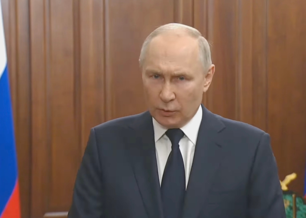 Putin swears mutinous Wagner leaders ‘will be brought to justice’ in first speech since attempted coup