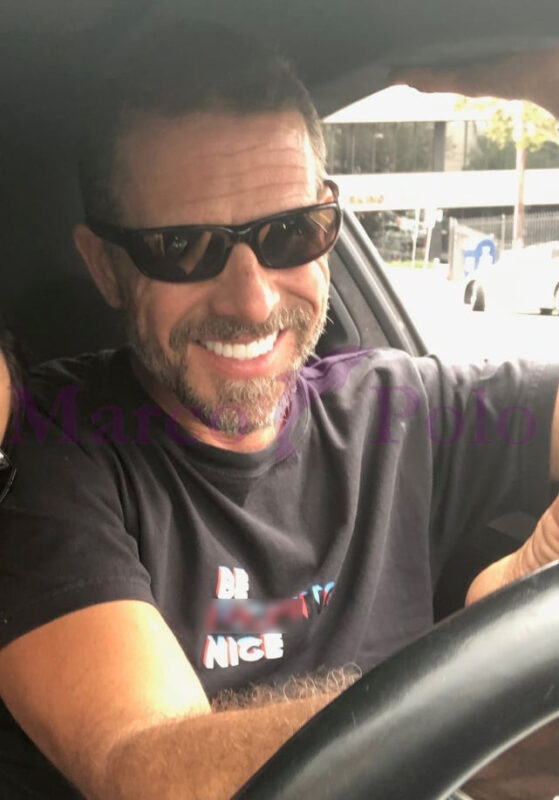 Hunter Biden filmed himself smoking crack behind the wheel driving at 172mph on way to Vegas