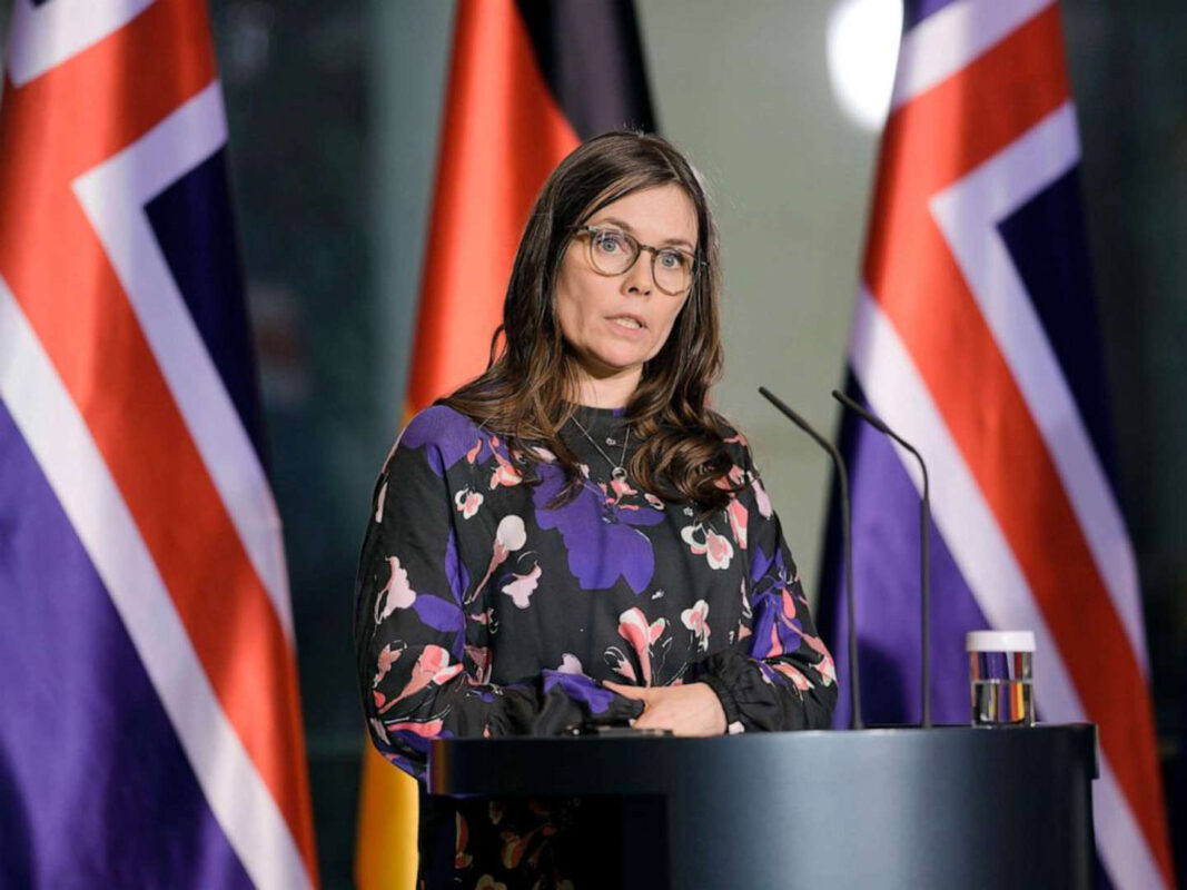 Icelandic women strike for gender pay equality