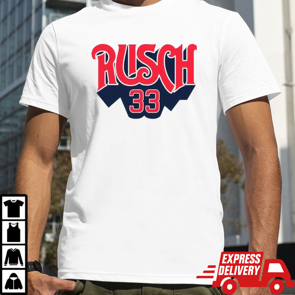 Glendon Rusch Rusch 33 shirt
