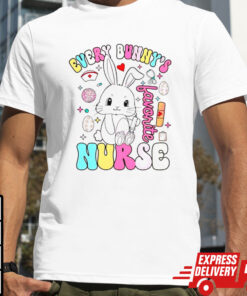 Groovy every bunnys favorite nurse shirt