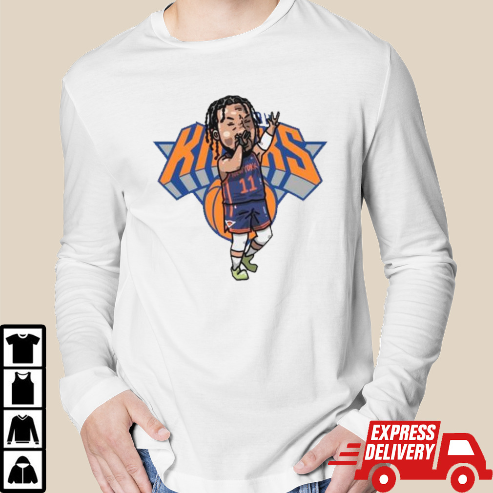 Jalen Brunson New York Knicks Player cartoon shirt