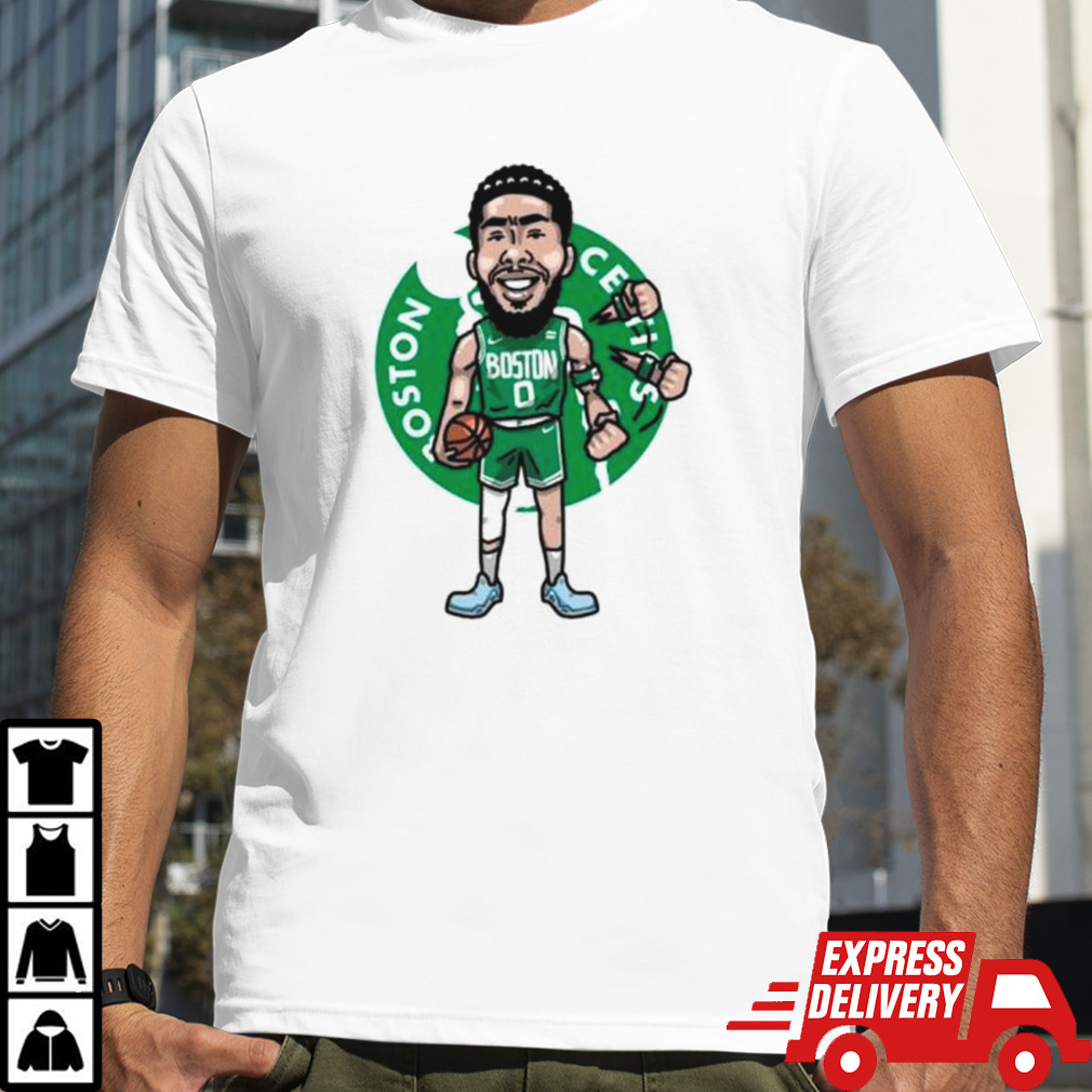 Jayson Tatum Boston Celtics Player cartoon shirt