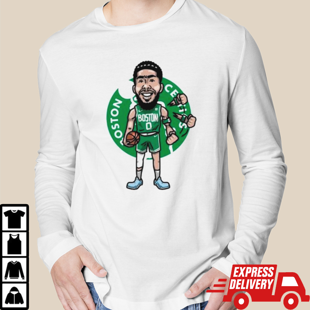 Jayson Tatum Boston Celtics Player cartoon shirt