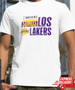 Los Angeles Lakers Noches Ene-Be-A Training Somos Shirt