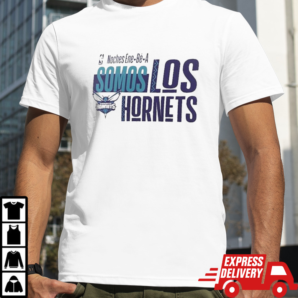 NBA Noches Ene Be A Training 2024 Charlotte Hornets Somos Los Hornets Shirt