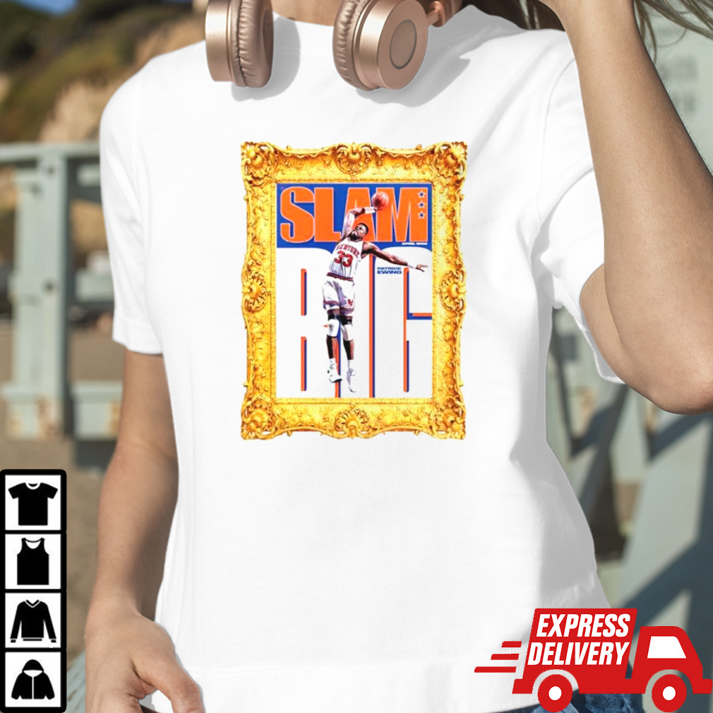Patrick Ewing New York Knicks SLAM Frame shirt