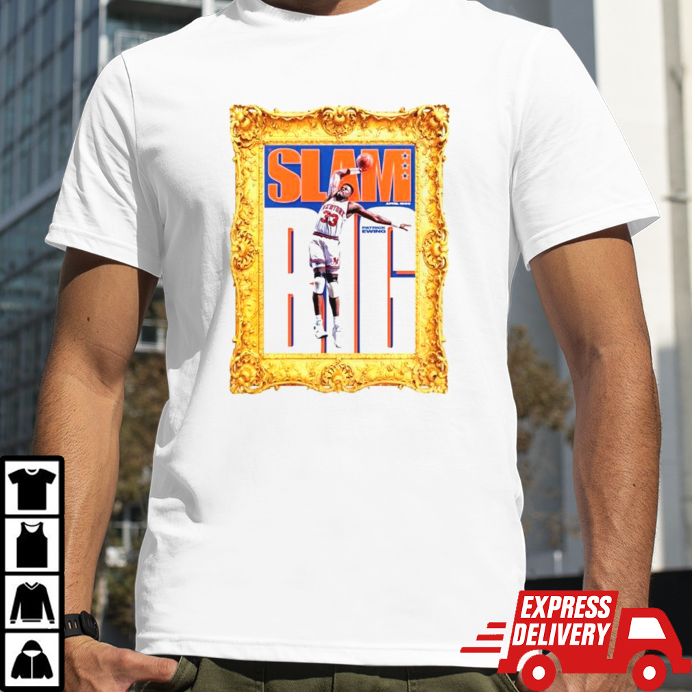 Patrick Ewing New York Knicks SLAM Frame shirt