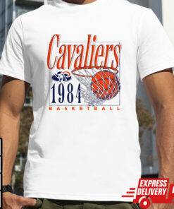 UVA Cavaliers men’s basketball 1984 retro logo shirt