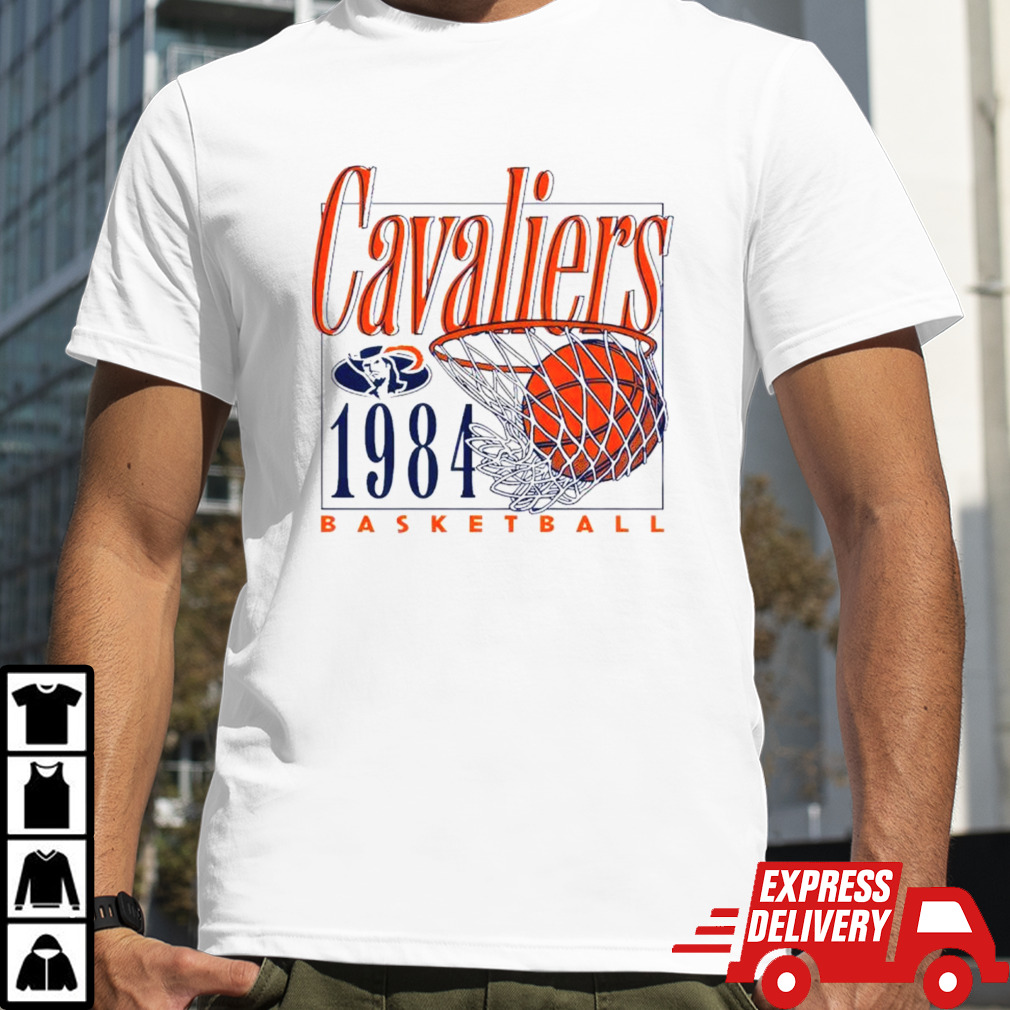 UVA Cavaliers men’s basketball 1984 retro logo shirt